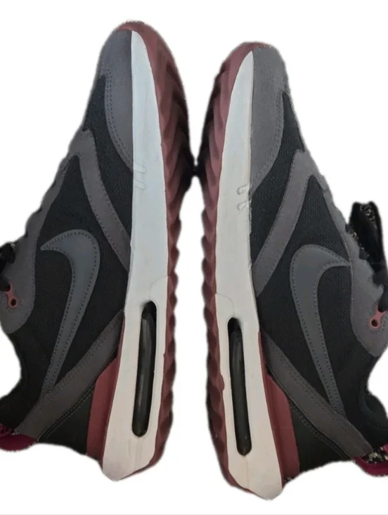 Nike Air Max Dawn Blk/Red Athletic Running Walking Sneakers US Men's Size 9.5 - Picture 5 of 10